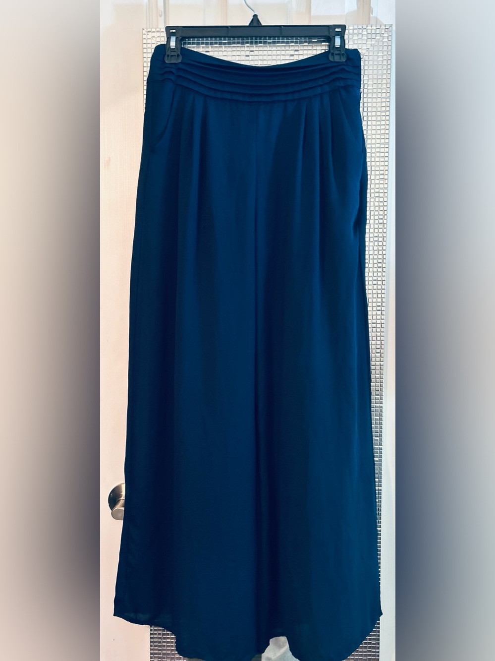 Double Zero Navy Palazzo Pant w/ Pockets Size Small